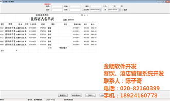 金朗軟件 專業酒店餐飲管理系統開發商，助力昆明與廣州高效運營